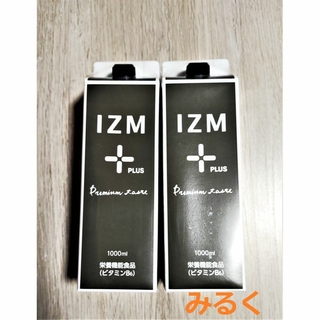 IZM　プラス　プレミアムテイスト　酵素ドリンク　2本(ダイエット食品)