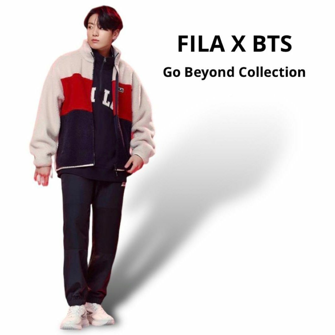 FILA(フィラ)のフィラ FILA X BTS ジョングク着用モデル ボアフリース ジャケット メンズのジャケット/アウター(その他)の商品写真