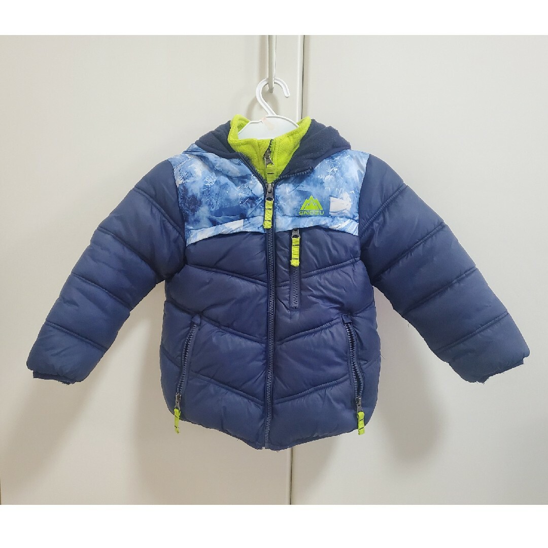 コストコ(コストコ)のコストコ　ダウンジャケット　スノズ　100 キッズ/ベビー/マタニティのキッズ服男の子用(90cm~)(コート)の商品写真