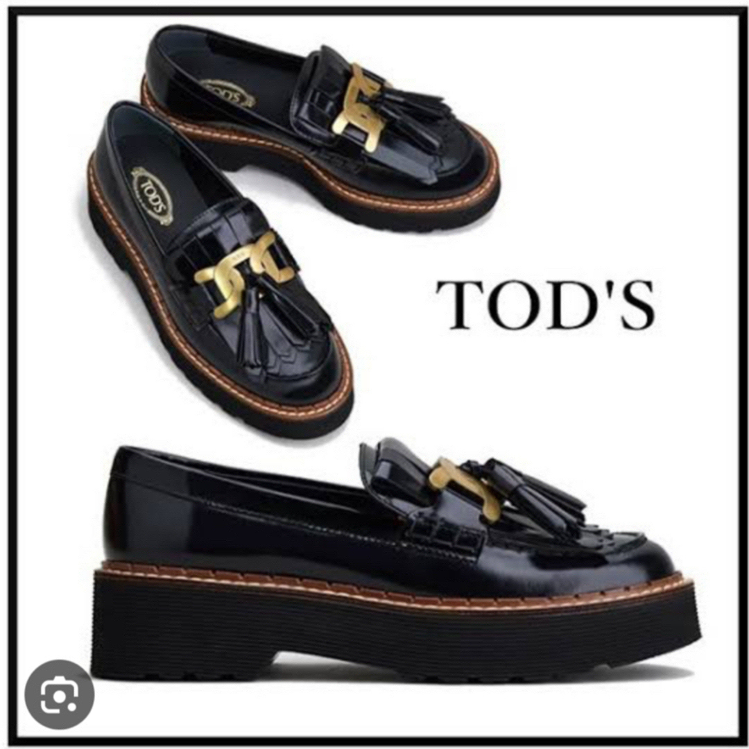 TOD'S(トッズ)のサフラン様専用トッズ　　ケイトタッセルローファー レディースの靴/シューズ(ローファー/革靴)の商品写真