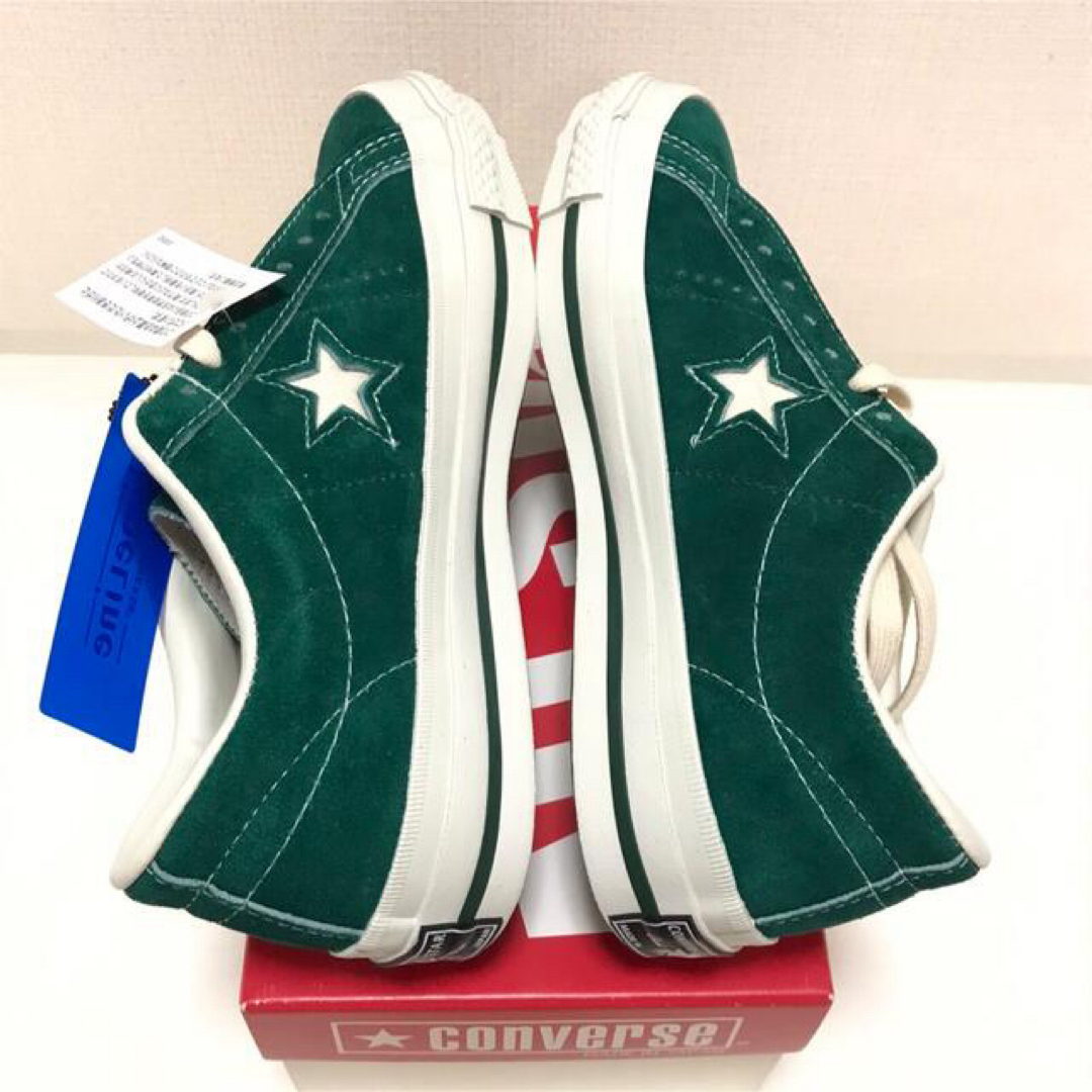 コンバース タイムライン ONE STAR J VTG GREEN ワンスター - スニーカー