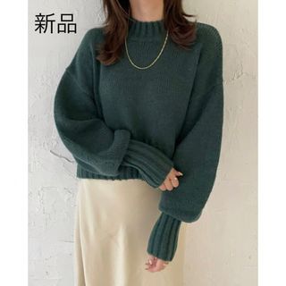 トゥデイフル(TODAYFUL)の★Erme ermeエルメ2023AW新品Alpaca cropped knit(ニット/セーター)