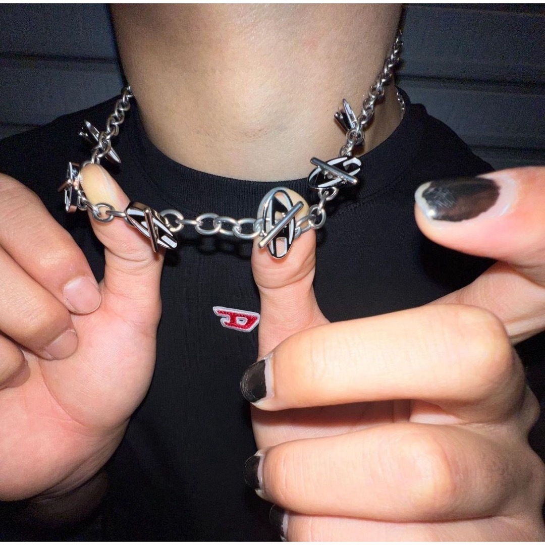 DIESEL(ディーゼル)のDIESEL necklace ディーゼル　ネックレス メンズのアクセサリー(ネックレス)の商品写真