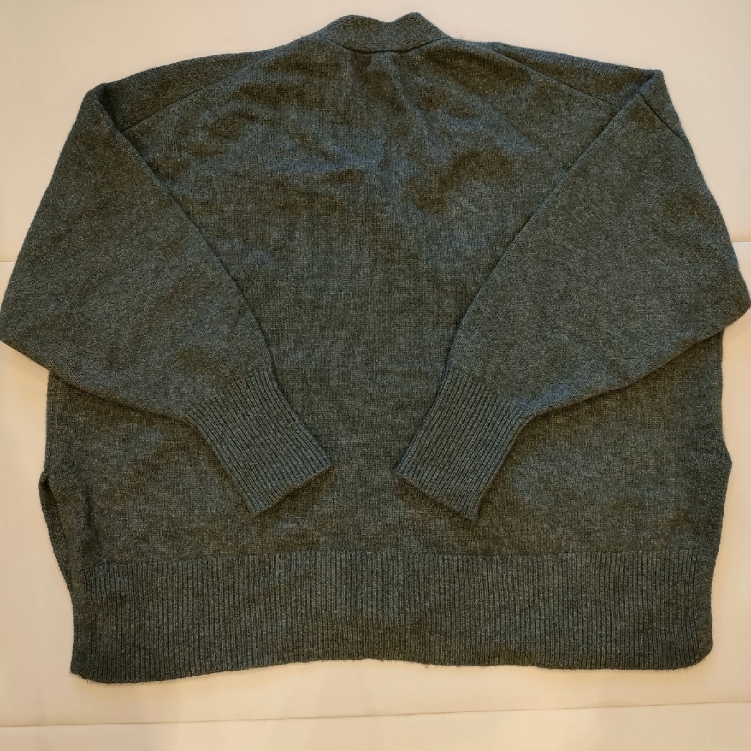 プラージュ【R’IAM】Washable WOOL カーディガン　グレー