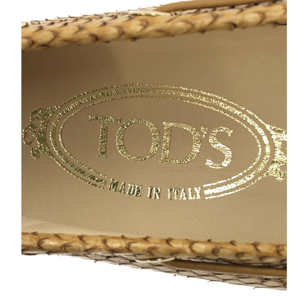 TOD'S(トッズ)のトッズ TOD’S フラットシューズ    レディース 35 1/2 レディースの靴/シューズ(ハイヒール/パンプス)の商品写真