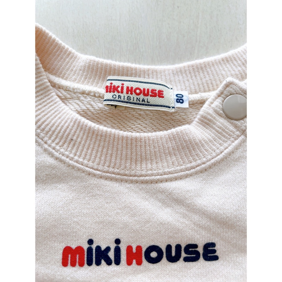 mikihouse(ミキハウス)のミキハウス　トレーナー キッズ/ベビー/マタニティのベビー服(~85cm)(トレーナー)の商品写真