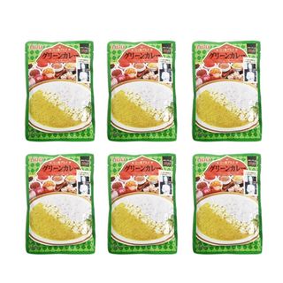 いなば　三ツ星グルメ　グリーンカレー(150g)　x6 (レトルト食品)