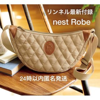 ネストローブ(nest Robe)のリンネル 付録 ネストローブ  三日月 ショルダーバッグ(ファッション)