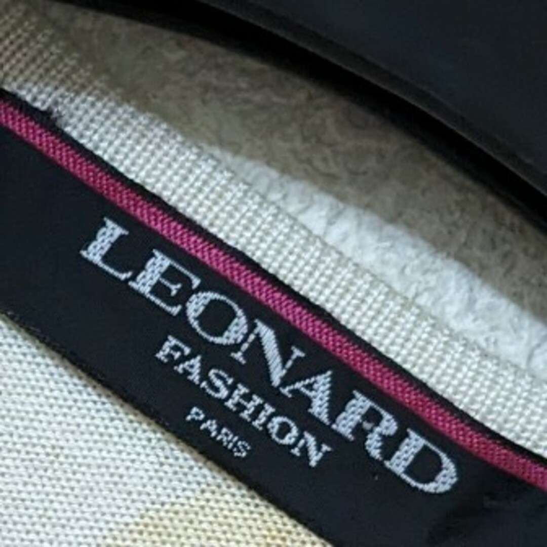 美品♡LEONARD♡大きいサイズロングカーディガン スーパービューティープッチ