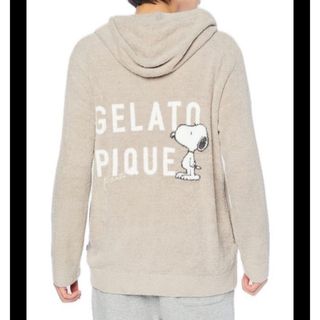 ジェラートピケ(gelato pique)のパーカー gelatopique スヌーピー　新品　タグ付(パーカー)