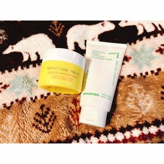 イニスフリー(Innisfree)のパーフェストワンフォーカス クレンジングバーム、イニスフリークレンジングフォーム(クレンジング/メイク落とし)