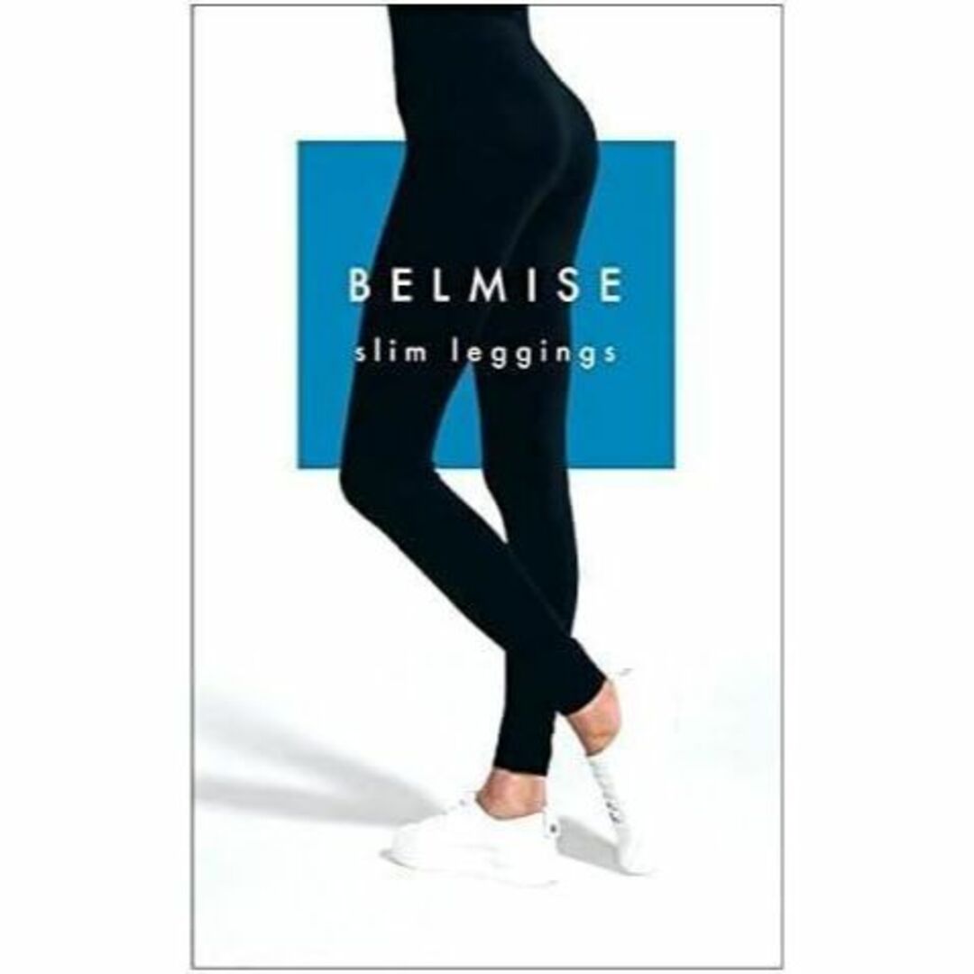 【新品】[Belmise] 着圧レギンス 単品 美しく引き締める 着圧 黒 レディースのレッグウェア(レギンス/スパッツ)の商品写真