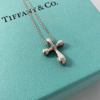 ティファニー(Tiffany & Co.)の<美品>Tiffany&Co. ティファニー　クロスネックレス(ネックレス)