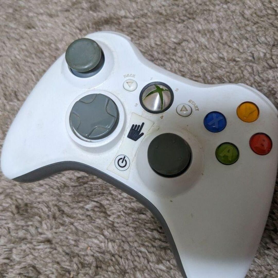 Xbox360(エックスボックス360)のXbox 360 ワイヤレスコントローラー エンタメ/ホビーのゲームソフト/ゲーム機本体(その他)の商品写真