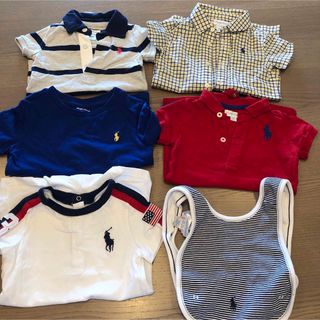 ラルフローレン(Ralph Lauren)のラルフローレン赤ちゃん男の子洋服セット(ロンパース)