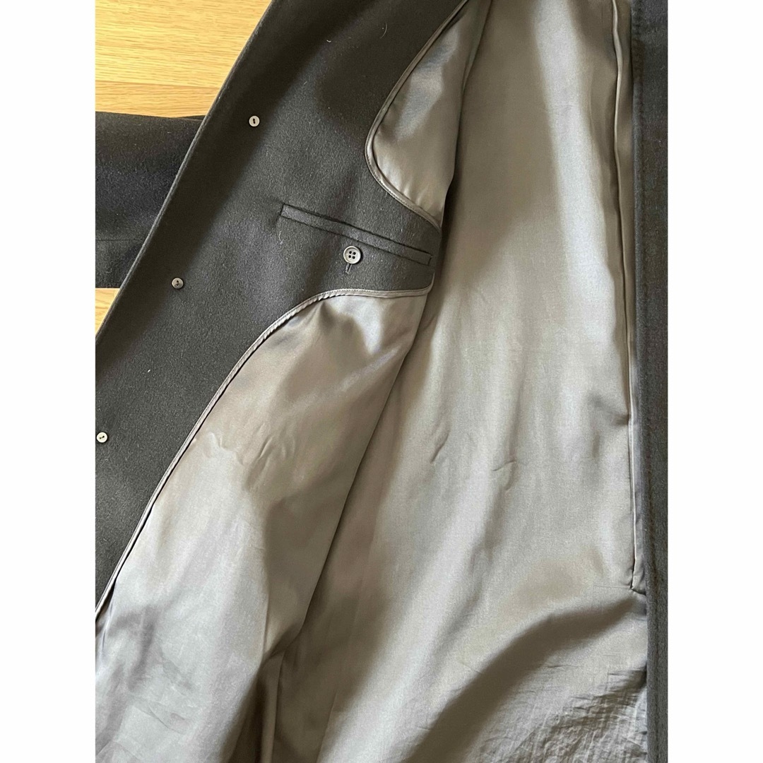 GRAND GEORGE/グランドジョージ カシミヤロングコート メンズのジャケット/アウター(ステンカラーコート)の商品写真
