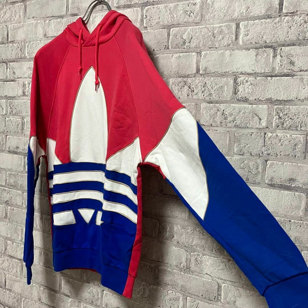 adidas(アディダス)の【adidas】アディダス パーカー ビックサイズ お洒落 美品 メンズのトップス(パーカー)の商品写真