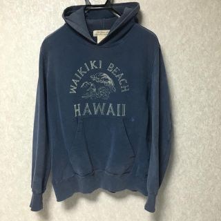 レミレリーフ(REMI RELIEF)の【美品】15S/S  REMI RELIEF  古着風裏毛パーカー(パーカー)