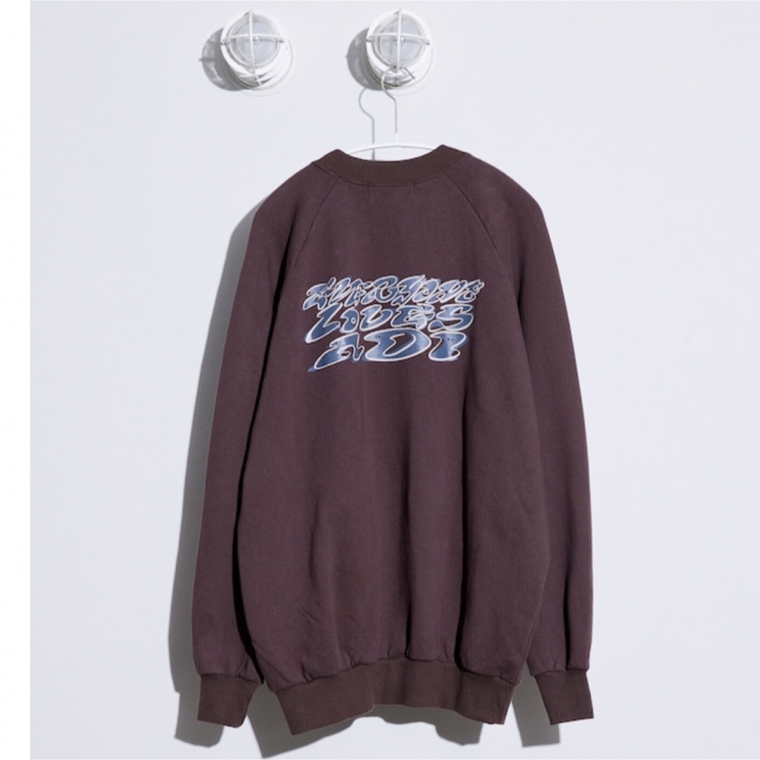 エンノイeveryone loves ADI crew neck sweatshirt