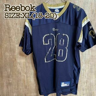 リーボック(Reebok)のReebok リーボック　ゲームシャツ　NFL/ロサンゼルス・ラムズ　XL(Tシャツ/カットソー)