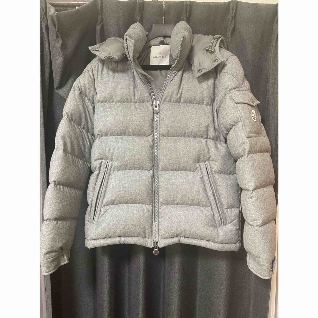 MONCLER - モンクレール モンジュネーブル グレー サイズ2の通販 by