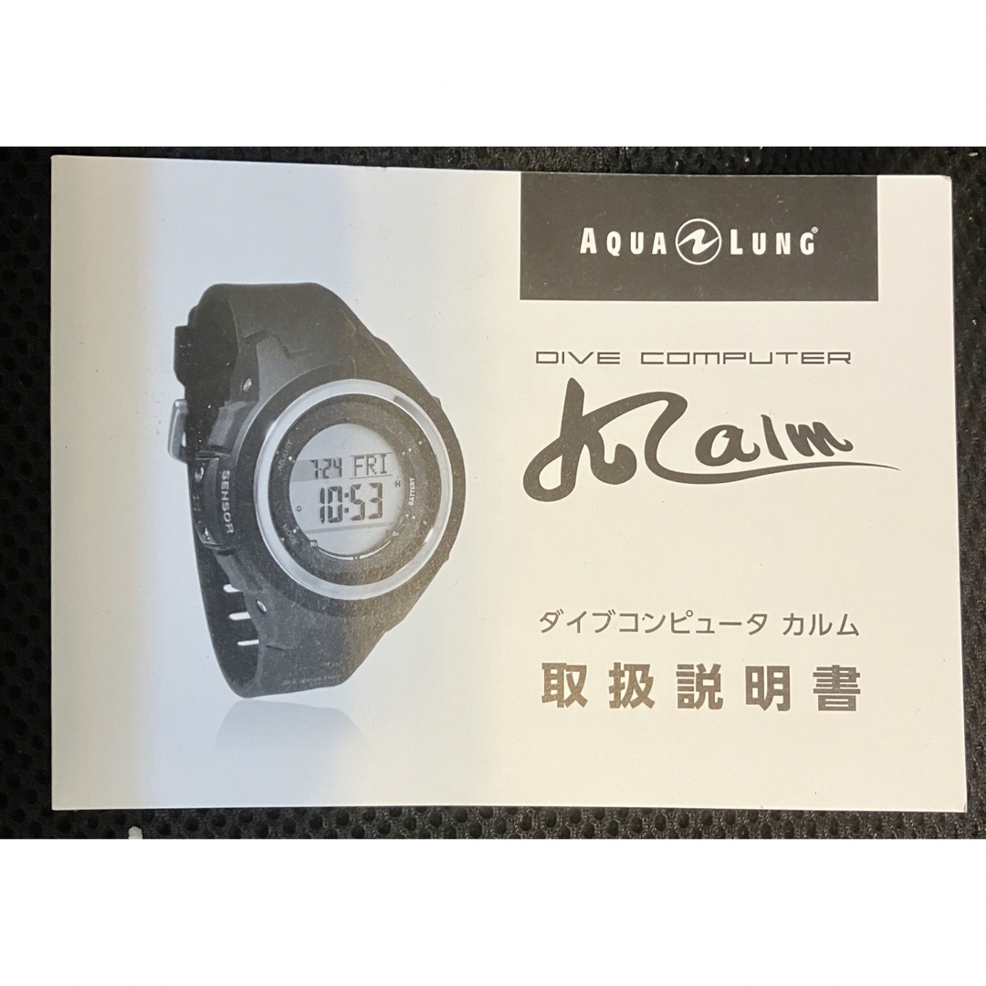 アクアラング Kalm カルム ダイブコンピュータ 白ピンク 中古 アクアラング Kalm カルム ダイブコンピュータ 白ピンク 中古