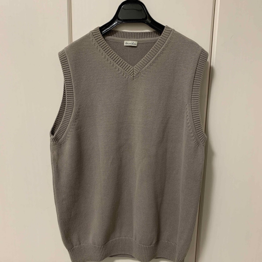 steven alan(スティーブンアラン)の＜Steven Alan＞COTTON V-NECK KNIT VEST/ベスト メンズのトップス(ベスト)の商品写真