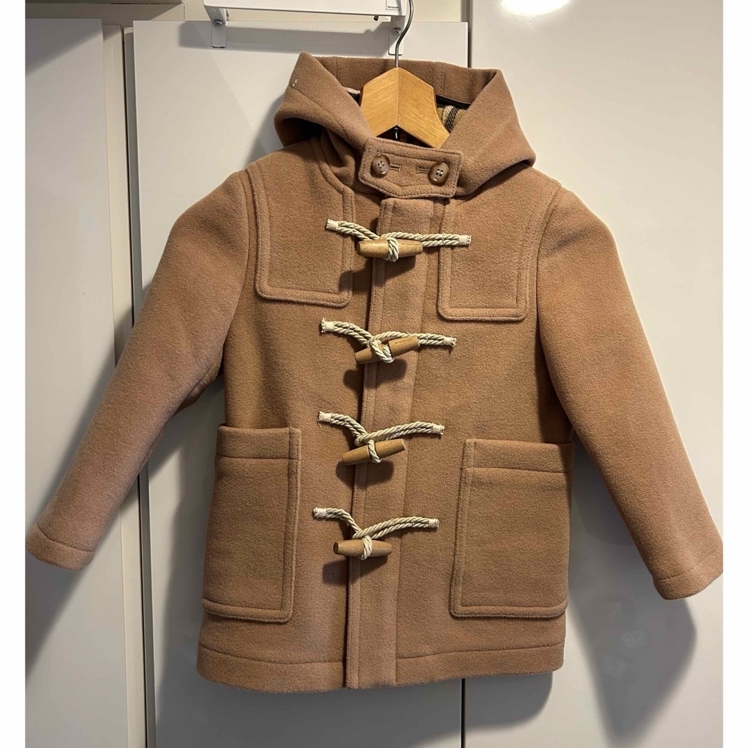 BURBERRY(バーバリー)のBurberry ウールコート　キッズ キッズ/ベビー/マタニティのキッズ服男の子用(90cm~)(コート)の商品写真