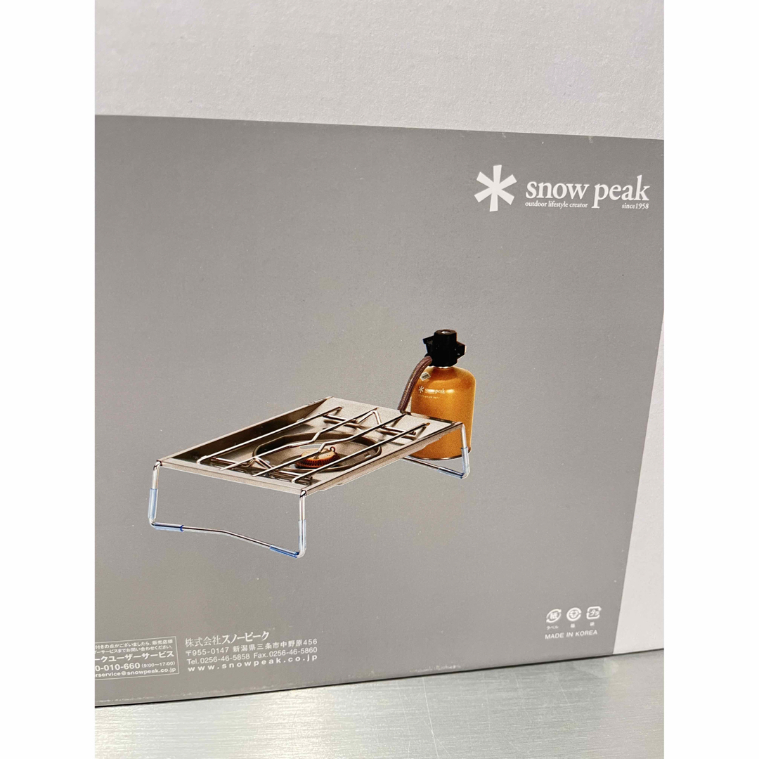 Snow Peak - 【新品未使用】スノーピーク snow peak フラットバーナー