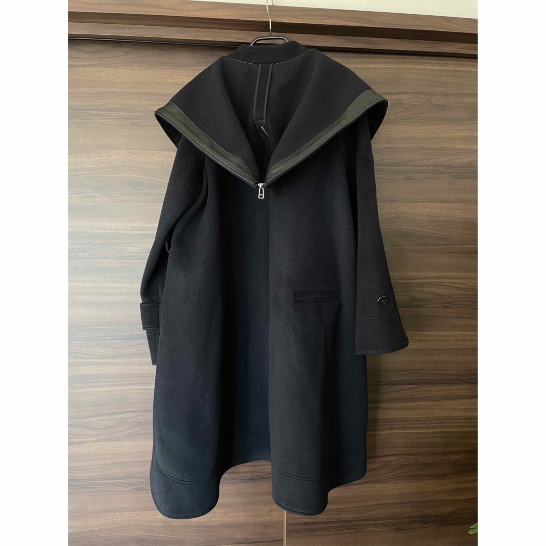 Drawer - 美品 CYCLASシクラス カシミヤロングコート フードセーラー