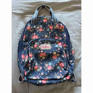 キャスキッドソン(Cath Kidston)のCath Kidston キャスキッドソン リュック バッグ 花柄ブルー(リュックサック)