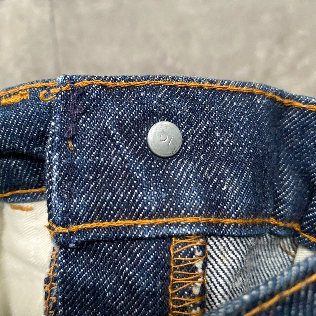 Levi's - 70s リーバイス646 ベルボトム 32w相当 真っ紺濃紺の Levi's - 70s リーバイス646 ベルボトム 32w相当 真っ紺濃紺の