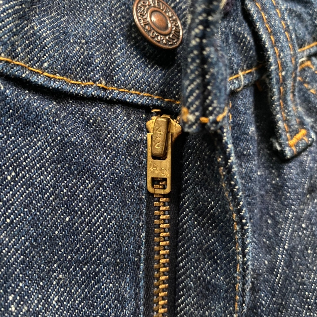 Levi's - 70s リーバイス646 ベルボトム 32w相当 真っ紺濃紺の Levi's - 70s リーバイス646 ベルボトム 32w相当 真っ紺濃紺の