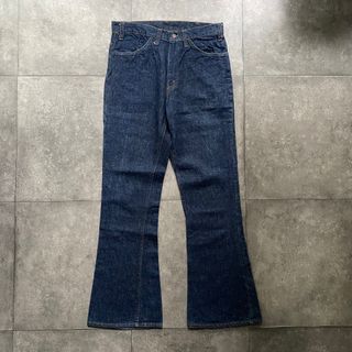 リーバイス(Levi's)の70s リーバイス646 ベルボトム 32w相当 真っ紺濃紺(デニム/ジーンズ)