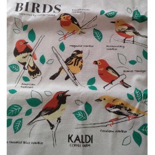 カルディ(KALDI)のカルディ　エコバッグ　野鳥(ノベルティグッズ)