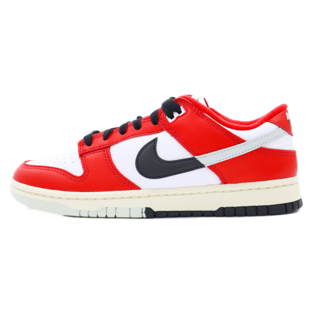 NIKE ナイキ DUNK LOW RETRO PRM CHICAGO SPLIT DZ2536-600 ダンク ロー レトロ シカゴスプリット  ローカットスニーカー US7/25cm ホワイト/レッド | フリマアプリ ラクマ