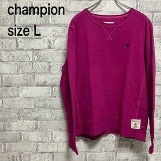 チャンピオン(Champion)の【champion】チャンピオン スウェット ロンT お洒落 ビンテージ(Tシャツ/カットソー(七分/長袖))