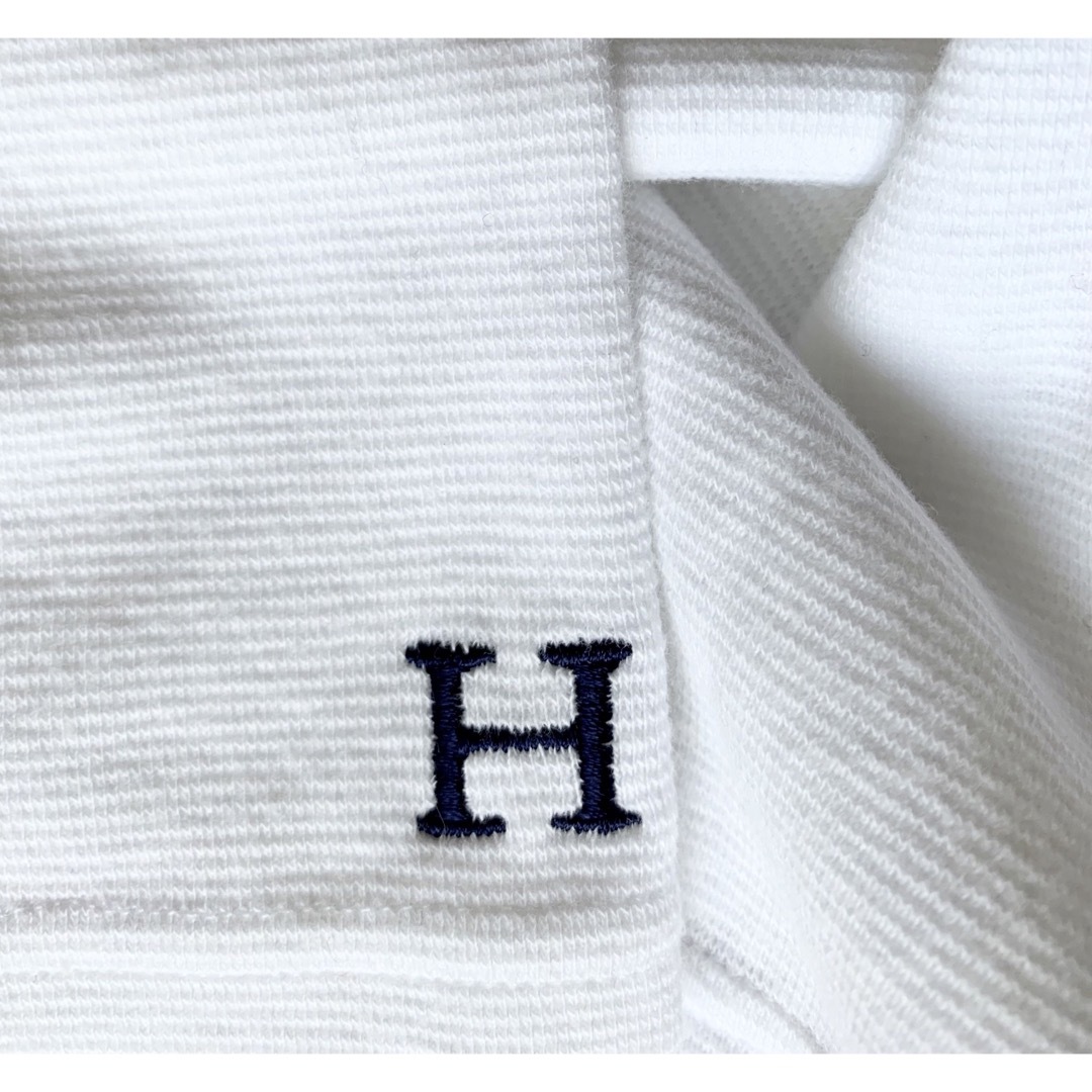 HOLLYWOOD RANCH MARKET(ハリウッドランチマーケット)の【新品タグ付き】ハリラン サイズ4 ロンＴ サーマル　白 メンズのトップス(Tシャツ/カットソー(七分/長袖))の商品写真