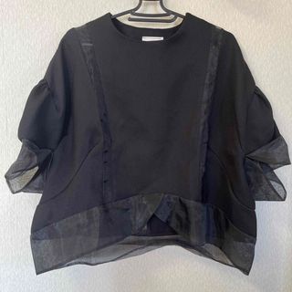 ザラ(ZARA)の♡♡本日限定お値下♡♡セレクトショップ購入 デザイン シースルー トップス♡(カットソー(長袖/七分))