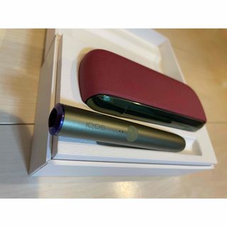 アイコス(IQOS)のアイコスイルマ サンセットレッド モスグリーン 本体 アイコス イルマ iQOS(タバコグッズ)