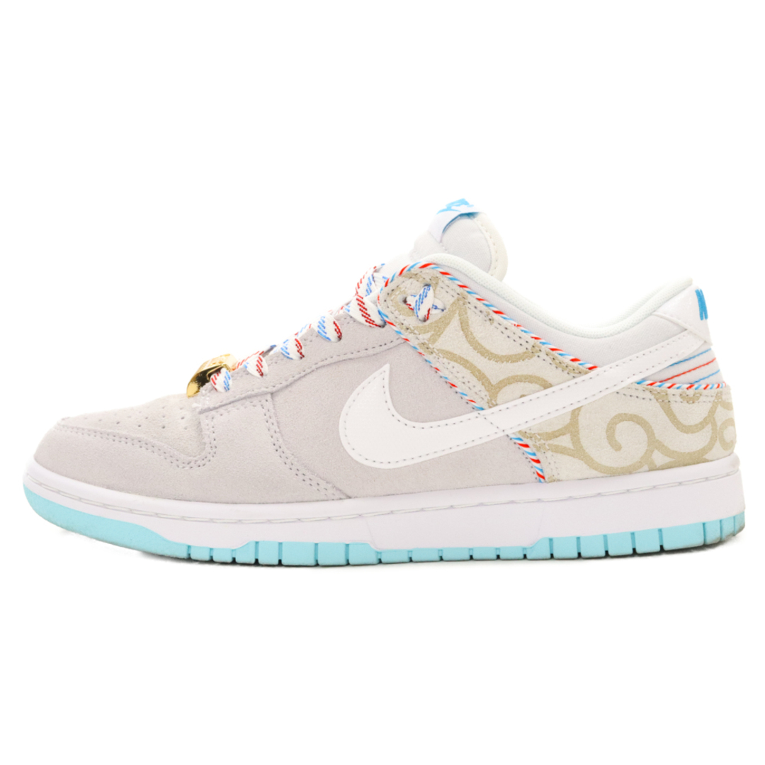 NIKE ナイキ DUNK LOW RETRO SE Barber Shop ダンク ローカットスニーカー バーバーズショップ グレー US7.5/25.5 DH7614-500