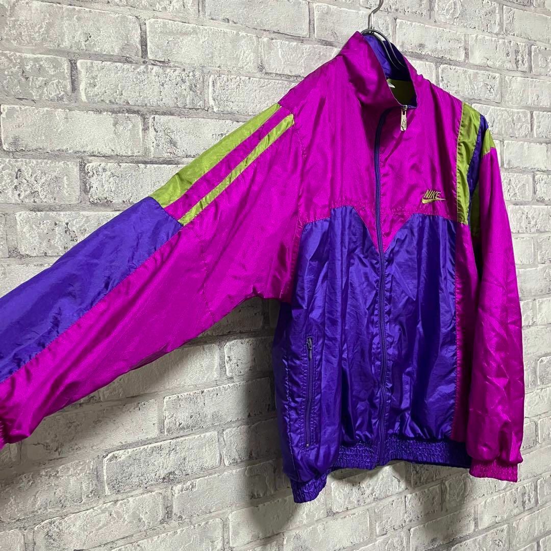 銀タグ【NIKE】ナイキ ナイロンジャンバー お洒落 希少 ナイロン 銀タグ【NIKE】ナイキ ナイロンジャンバー お洒落 希少 ナイロン