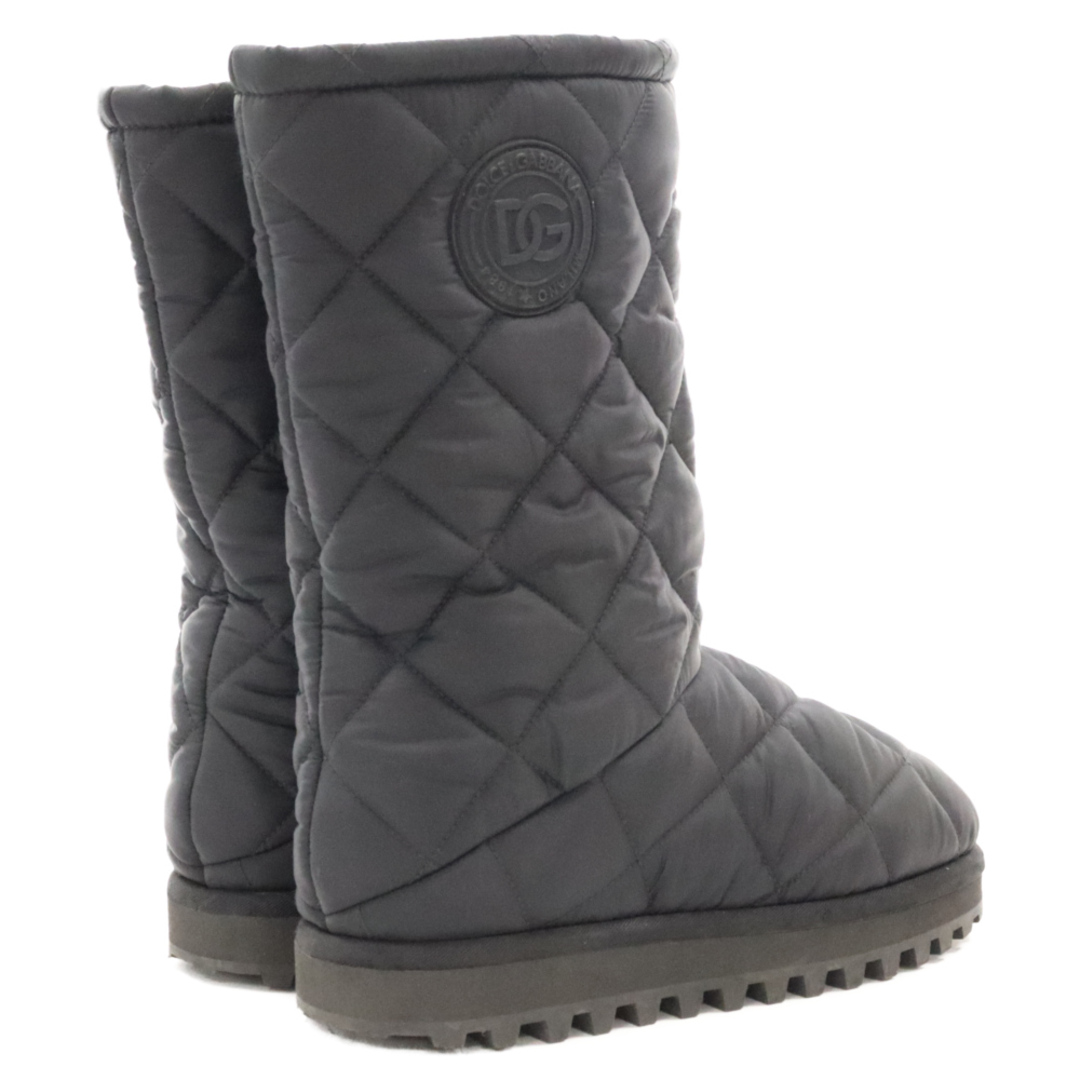 DOLCE&GABBANA(ドルチェアンドガッバーナ)のDOLCE & GABBANA ドルチェアンドガッバーナ Quilting Snow Boots キルティング スノーブーツ ブラック メンズの靴/シューズ(ブーツ)の商品写真