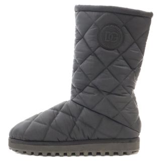 ドルチェアンドガッバーナ(DOLCE&GABBANA)のDOLCE & GABBANA ドルチェアンドガッバーナ Quilting Snow Boots キルティング スノーブーツ ブラック(ブーツ)