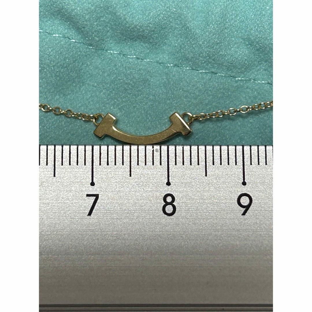 TIFFANY ティファニー 750 YG スマイル ミニ ネックレス