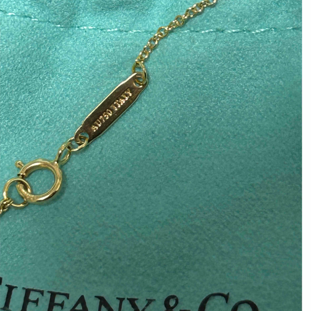 TIFFANY ティファニー 750 YG スマイル ミニ ネックレス