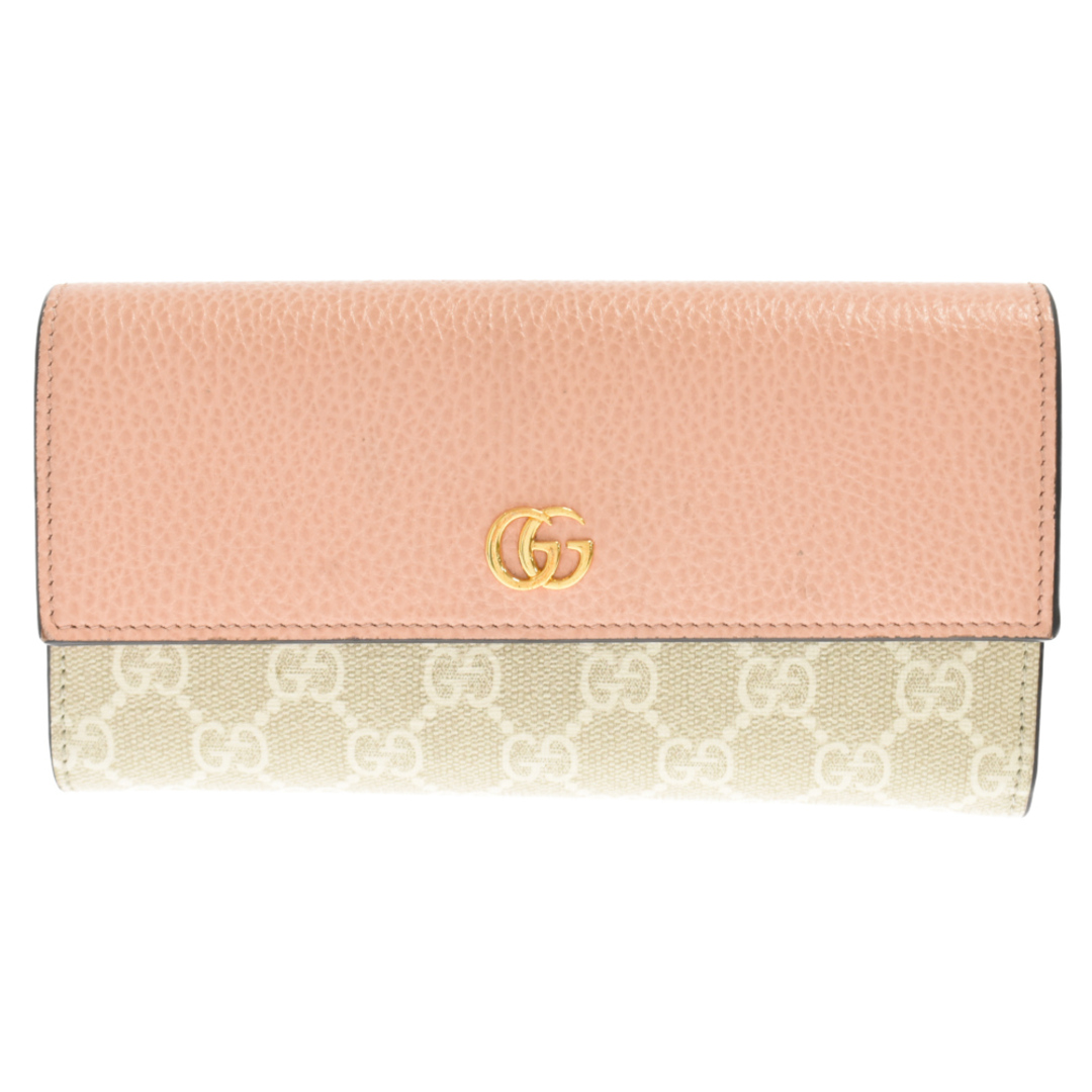 Gucci - GUCCI グッチ GGマーモント コンチネンタルウォレット 長財布