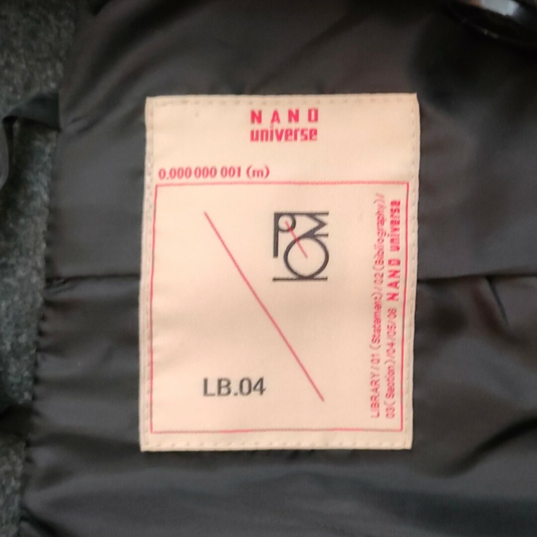 nano・universe(ナノユニバース)のナノユニバース　メンズコート メンズのジャケット/アウター(ピーコート)の商品写真