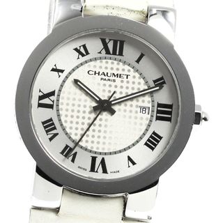 CHAUMET - ベルト訳あり ショーメ Chaumet W07228-021 デイト クォーツ メンズ 保証書付き_779542