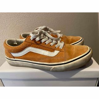 ヴァンズ(VANS)のVANS スニーカー　オレンジ　スウェード(スニーカー)